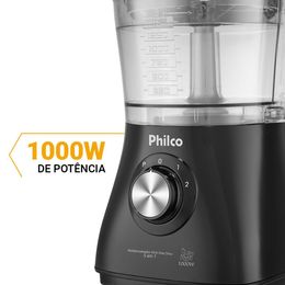 Multiprocessador Philco All In One Citrus 1000W 5 em 1 Preto