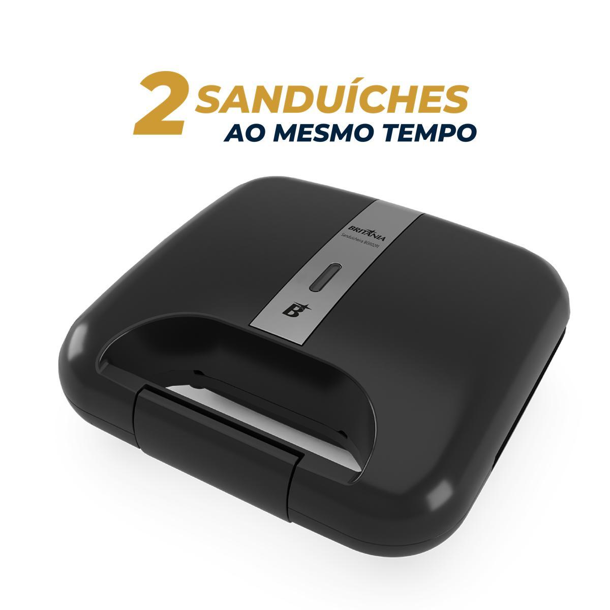 MIYABIRICH Classic100 2個とASINPLATEO2股セット Sanduicheira Britânia Chapas Antiaderentes 750W BGR02PI - Loja