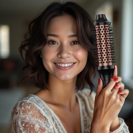 Escova Modeladora Philco Íon Tourmaline 75W Bivolt PEC17A