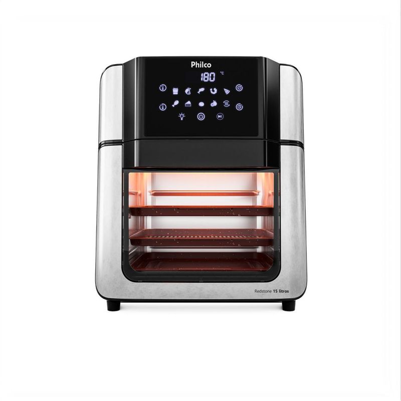 Fritadeira Air Fryer Oven Philco 15L Painel Digital PAF15A 127V