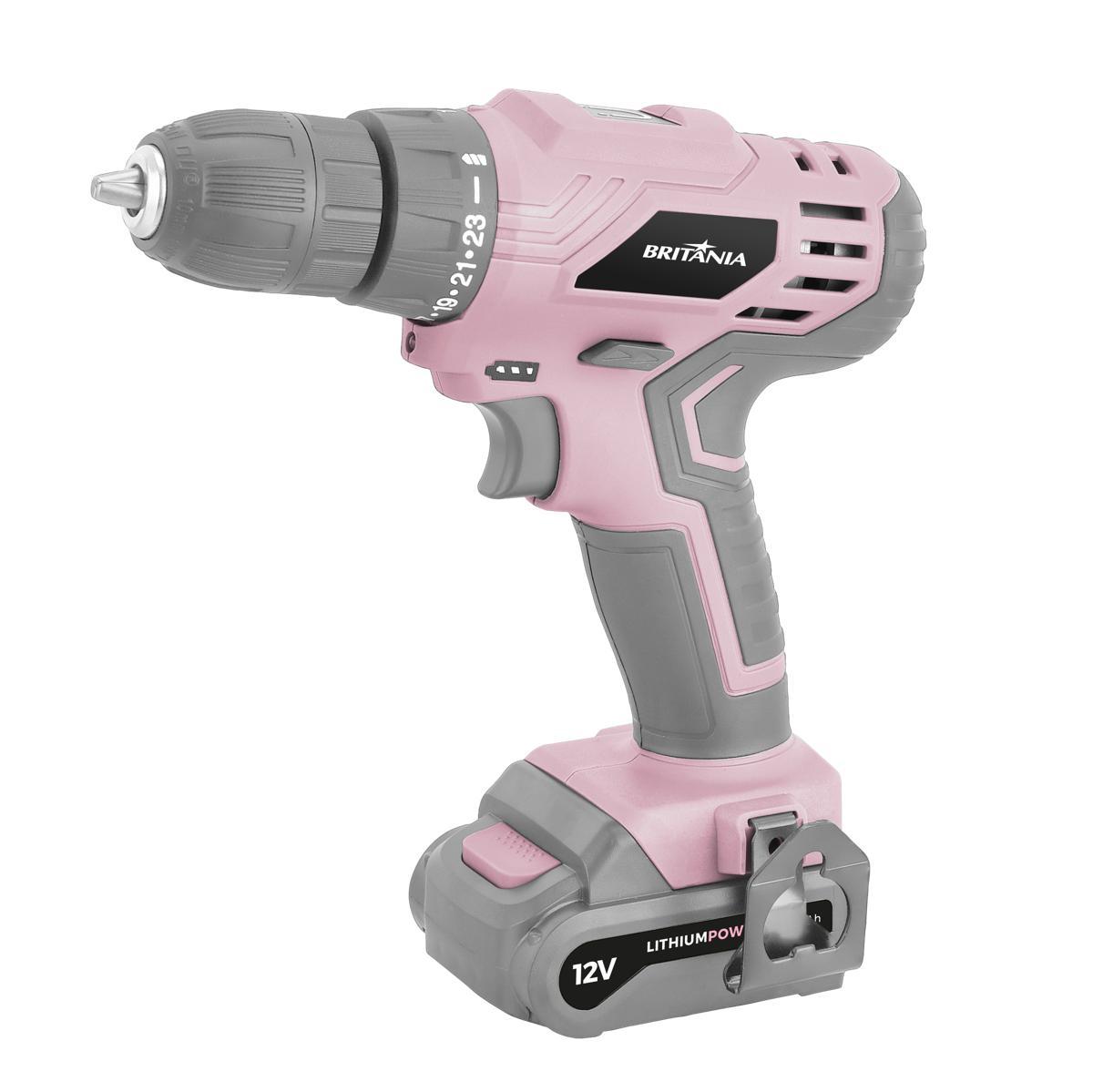 【MRF】12-13mm&19mmプラリン×1台分セット(ブルー/ピンク) Parafusadeira Rosa Britânia 15 acessórios 2 em 1 BPFE12R - Loja