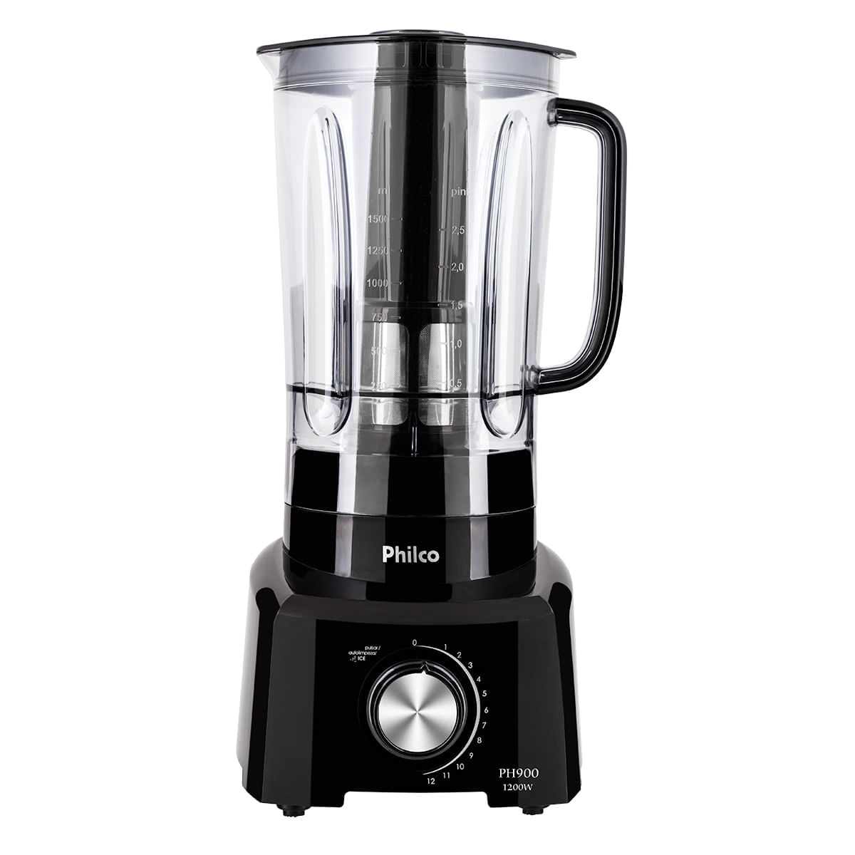 Liquidificador Philco PH900 1200W 12 Velocidades Preto