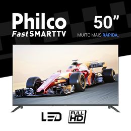 Smart TV 50" Philco 4K LED Dolby Audio P50EAA