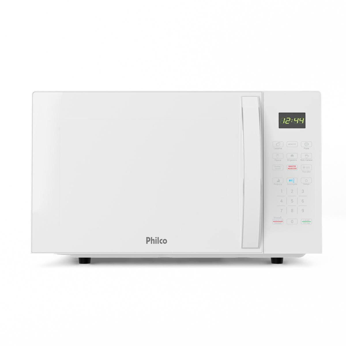 Micro-ondas Philco 33L Branco Limpa Fácil 1400W PMO38B - Loja