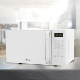 Micro-Ondas Philco 20L Branco Limpa Fácil PMO23B