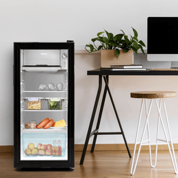 Frigobar Philco 85L Preto 7 Níveis de Temperatura PFG105PG