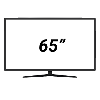 TVs 65"